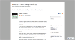 Desktop Screenshot of haydelconsultingservices.com